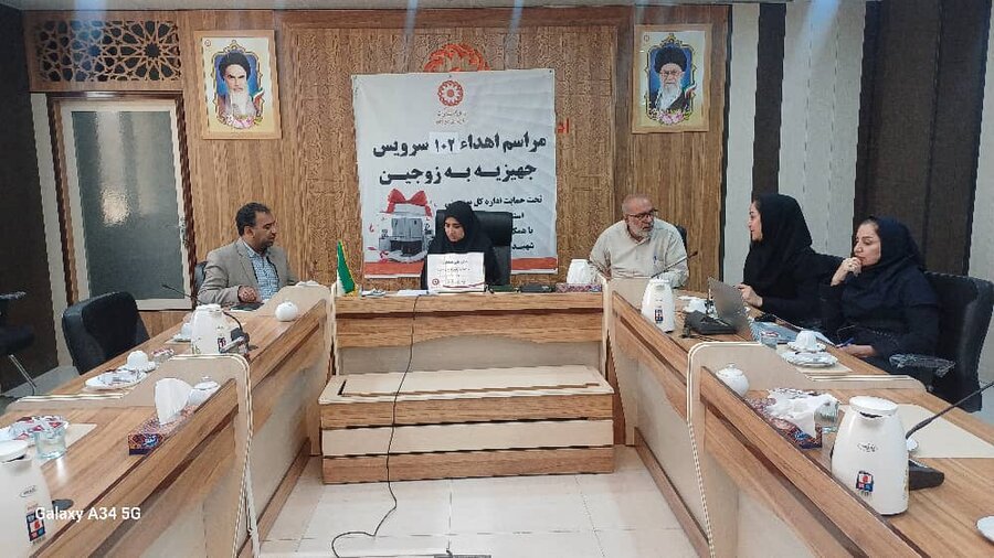 آیین اهدای ۱۰۲ سری جهیزیه به زوج های تحت حمایت بهزیستی هرمزگان