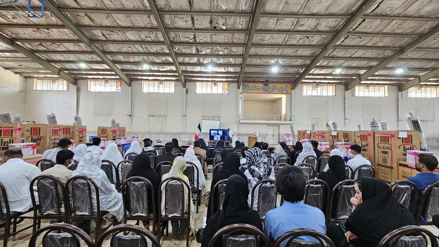 واگذاری ۳۳ سری جهیزیه به زوجین تحت حمایت بهزیستی