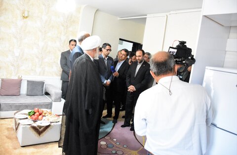 گزارش تصویری از مراسم افتتاح مسکن