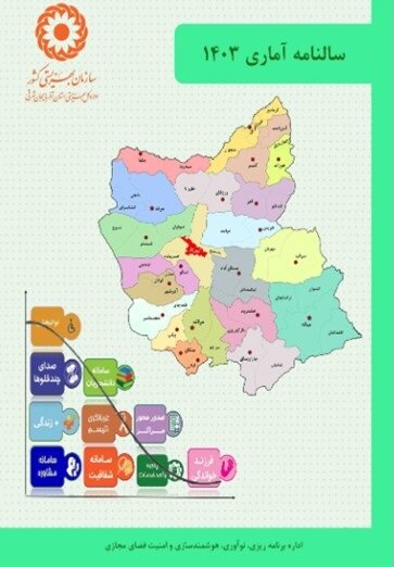 سالنامه آماری سال ۱۴۰۳ اداره کل بهزیستی آذربایجان شرقی
