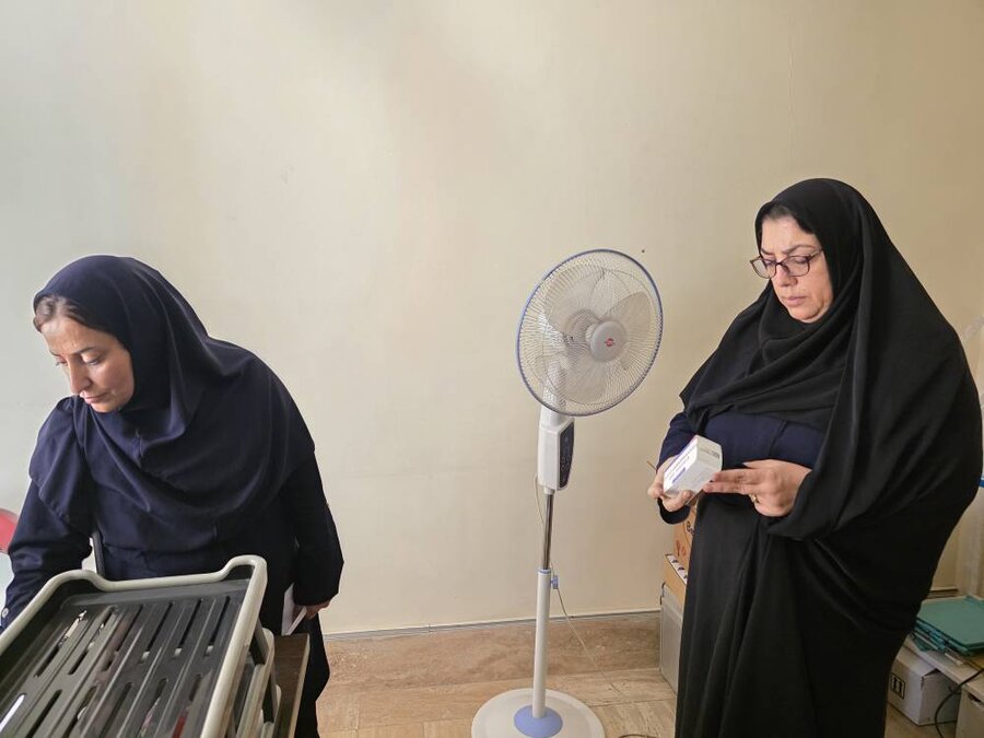 شهر قدس | بازدید تیم نظارت بهزیستی از مرکز اعصاب و روان