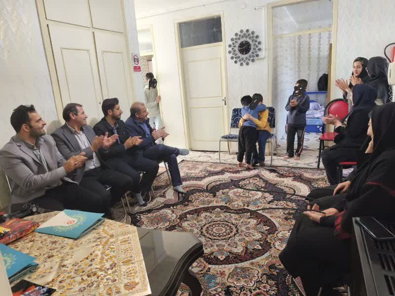 بازدید از خانه کودکان «طلوع نور رحمت» بهزیستی شهرستان اهر 