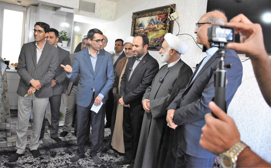 افتتاح مسکن مددجویان بهزیستی