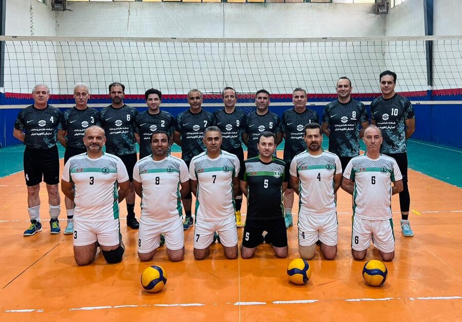 دیدار دوستانه والیبال کارکنان بهزیستی گیلان و دانشگاه علوم پزشکی 