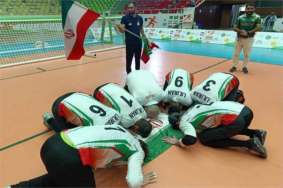 فتح آسیا از سد چین؛ گلبال ایران قهرمان و راهی جام جهانی شد