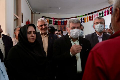 بازدید معاون وزیر و رئیس سازمان بهزیستی کشور از مرکز جامع اعصاب و روان خلیج فارس دشتستان بوشهر