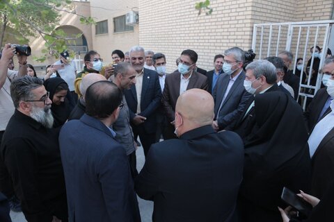 بازدید معاون وزیر و رئیس سازمان بهزیستی کشور از مرکز جامع اعصاب و روان خلیج فارس دشتستان بوشهر