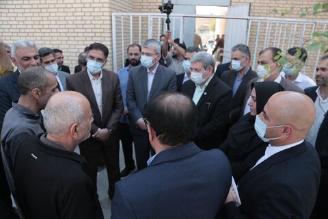 بازدید معاون وزیر و رئیس سازمان بهزیستی کشور از مرکز جامع اعصاب و روان خلیج فارس دشتستان بوشهر