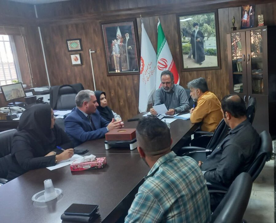 اشتهارد | شورای اداری بهزیستی اشتهارد با موضوع گرامیداشت هفته پدافند غیرعامل برگزار شد