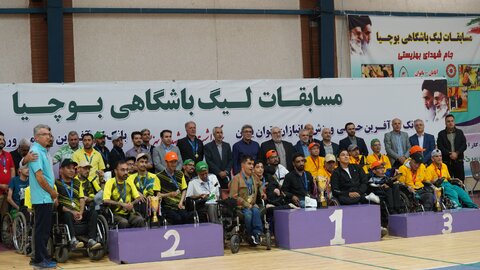 پایان رقابت‌های لیگ باشگاهی بوچیا آقایان کشور با برتری تیم «ضامن آهو» از خراسان رضوی در مجتمع فرهنگی ورزشی شهید عظیمی بابلسر