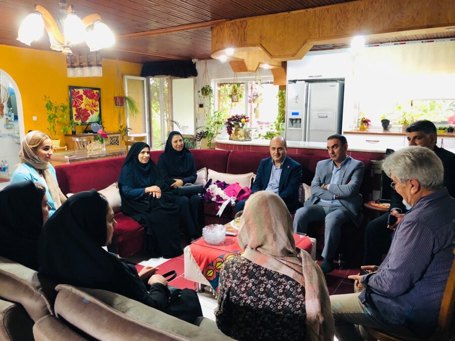 دیدار با قهرمان کشوری رضوانشهری