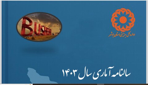 سالنامه آماری اداره کل بهزیستی استان بوشهر در سال ۱۴۰۳