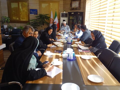 برگزاری جلسه هماهنگی گرامیداشت هفته پدافند غیرعامل در بهزیستی فارس