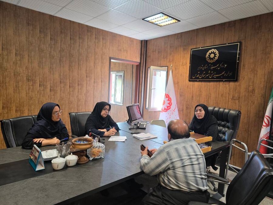 شهر قدس | برگزاری ملاقات مردمی در اداره بهزیستی