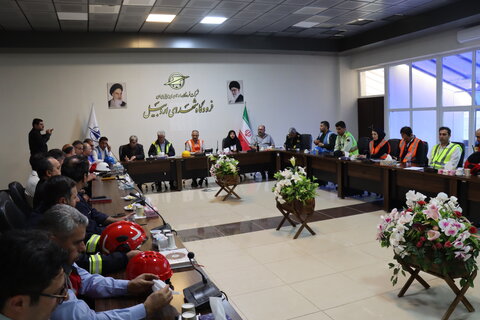 گزارش تصویری| برگزاری طرح اضطراری حفظ و استمرار آمادگی برای مقابله با بحران