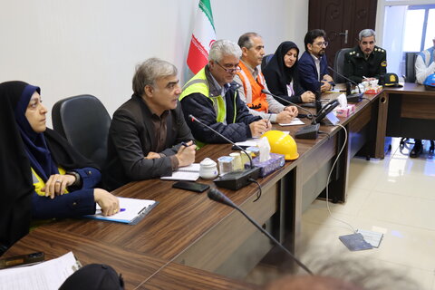 گزارش تصویری| برگزاری طرح اضطراری حفظ و استمرار آمادگی برای مقابله با بحران