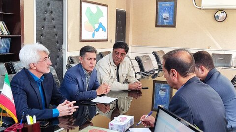 ارسنجان|دیدار مدیرکل بهزیستی استان فارس و هیئت همراه با فرماندار شهرستان