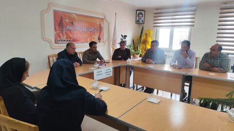 جلسه هماهنگی گرامیداشت هفته پدافند غیرعامل در هریس