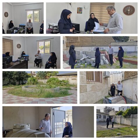 ساری| بازدید مدیر بهزیستی شهرستان ساری از خانه سلامت دختران بهزیستی مازندران