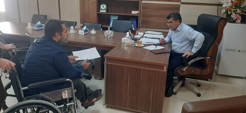 ملاقات چهره به چهره مدیرکل بهزیستی خوزستان با جامعه هدف