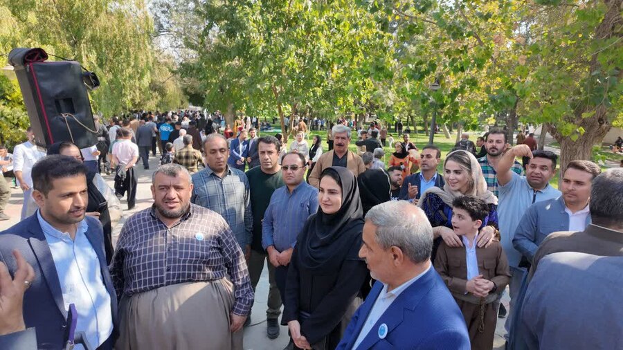 کارناوال هجدهمین جشنواره بینالمللی تئاتر خیابانی مریوان برگزار شد