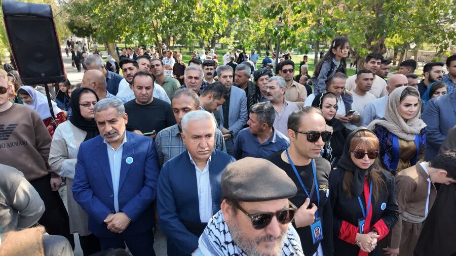 کارناوال هجدهمین جشنواره بینالمللی تئاتر خیابانی مریوان برگزار شد