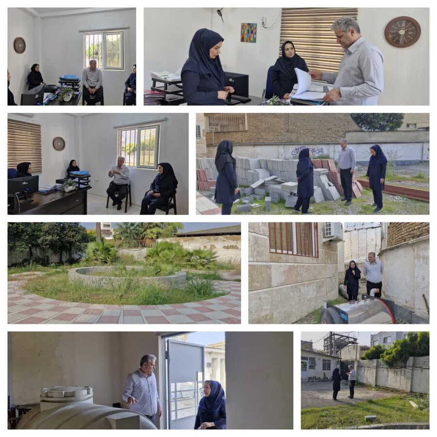 ساری| بازدید مدیر بهزیستی شهرستان ساری از خانه سلامت دختران بهزیستی مازندران 