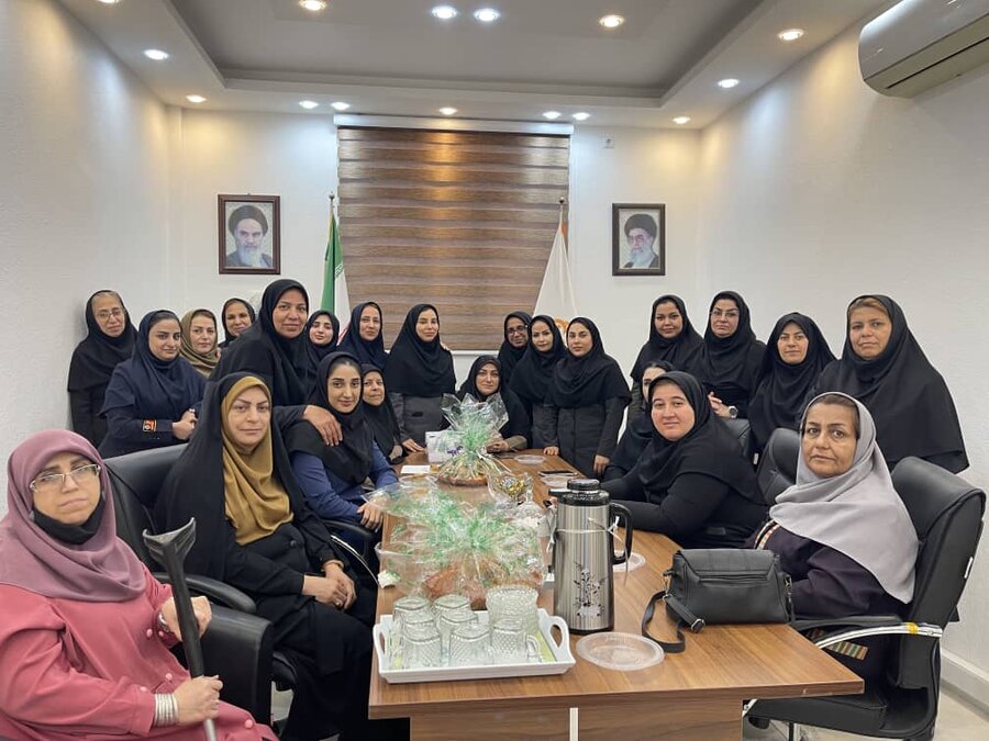 تجلیل از کارکنان پرستار مدیریت بهزیستی شهرستان بوشهر