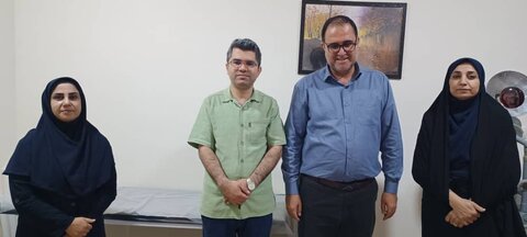 تنگستان| گرامی‌داشت میلاد حضرت زینب(س) و روز پرستار در مرکز توانبخشی سالمندان تنگستان