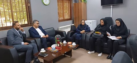 شیراز|برگزاری جلسه  برنامه غربال بینایی کودکان ۳-۶ سال در بهزیستی شیراز