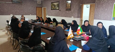 فسا| دوره آموزشی توجیهی طرح غربالگری سلامت جسمی بانوان سرپرست خانوار