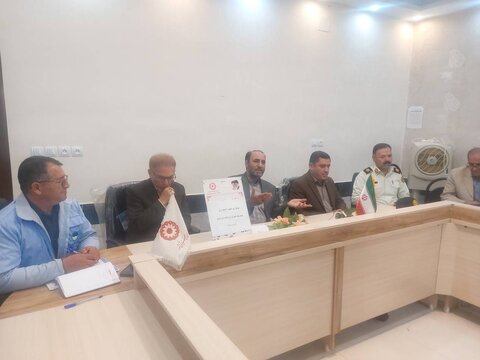 سپیدان | جلسه مدیریت بحران و پدافند غیرعامل