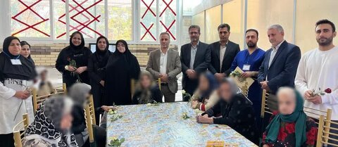 تجلیل از پرستاران مراکز توانبخشی شهرستان ساوجبلاغ به مناسبت روز پرستار