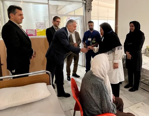 تجلیل از پرستاران مراکز توانبخشی شهرستان ساوجبلاغ به مناسبت روز پرستار