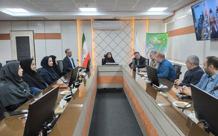 دیدار مدیرکل بهزیستی استان قزوین با رئیس هسته گزینش سازمان بهزیستی کشور