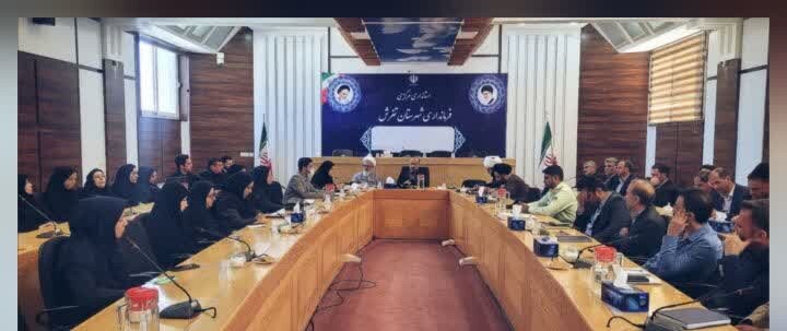  تفرش  ا  جلسه کارگروه تخصصی و اجتماعی شهرستان 