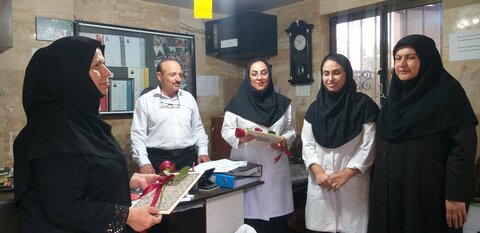 تنکابن| تقدیر از پرستاران شاغل در مراکز بهزیستی شهرستان تنکابن