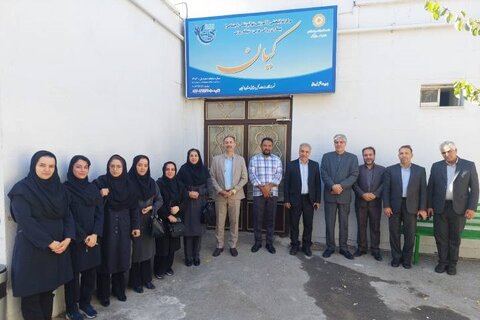 بازدید معاونت بیمه و خدمات سلامت استان زنجان از مرکز اعصاب و روان مزمن کیان