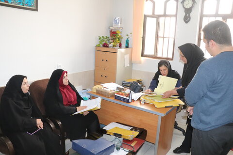 گزارش تصویری | سفر مدیرکل بهزیستی استان چهارمحال و بختیاری به شهرستان سامان