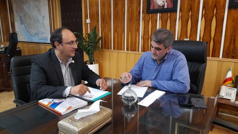 دیدار مدیرکل بهزیستی با استاندار استان سمنان