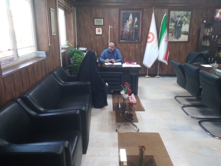 اشتهارد | ملاقات رئیس اداره بهزیستی شهرستان اشتهارد با جامعه هدف محترم