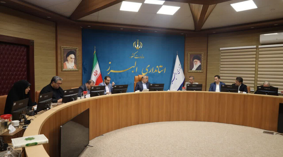 جلسه هماهنگی حمایت از توانخواهان البرز به ریاست استاندار برگزار شد