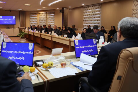 گزارش تصویری| حضور معاون محترم وزیر و رئیس سازمان بهزیستی کشور در اردبیل