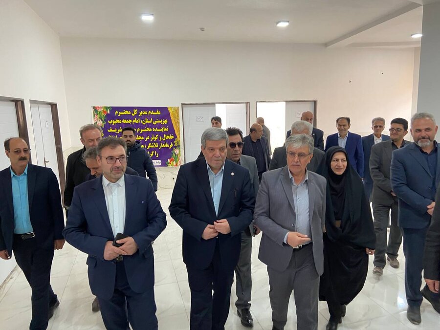 افتتاح ۴ پروژه در خلخال