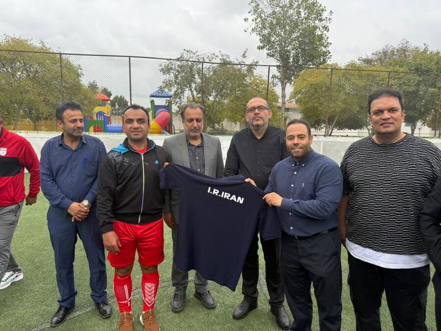 بازدید از اردوی تمرین تیم ملی فوتبال نابینایان
