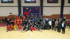 قهرمانی تیم (الف) ستاد سازمان بهزیستی کشور در بیست و یکمین دوره مسابقات والیبال مردان