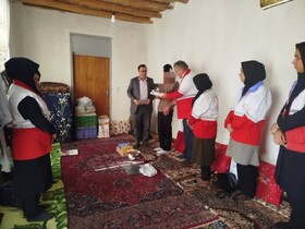 گزارش تصویری| دیدار با نوجوان روشندل بناب به مناسبت روز نوجوان