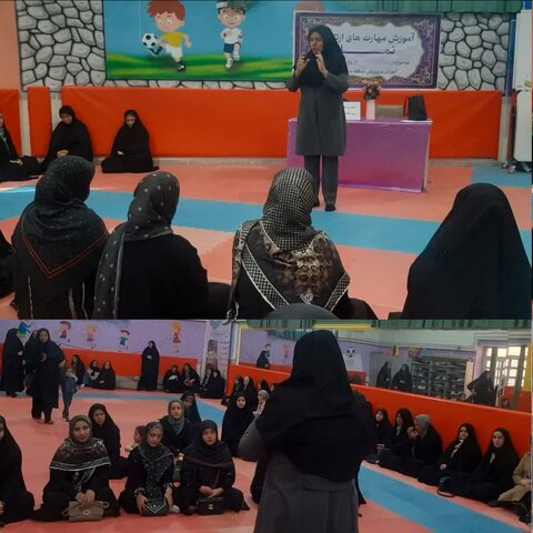 برگزاری جلسه آموزشی ویژه والدین در بهزیستی شهرستان رزن