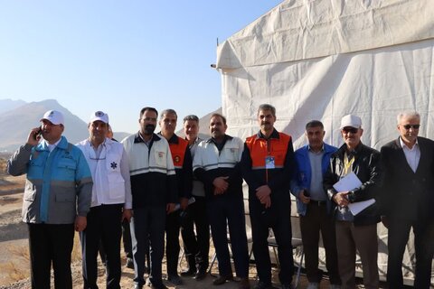 گزارش تصویری ا مانور ترکیبی مدیریت بحران استان مرکزی "اقتدار آفتاب"