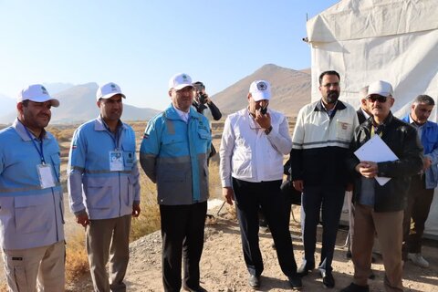 مانور ترکیبی مدیریت بحران استان مرکزی "اقتدار آفتاب"